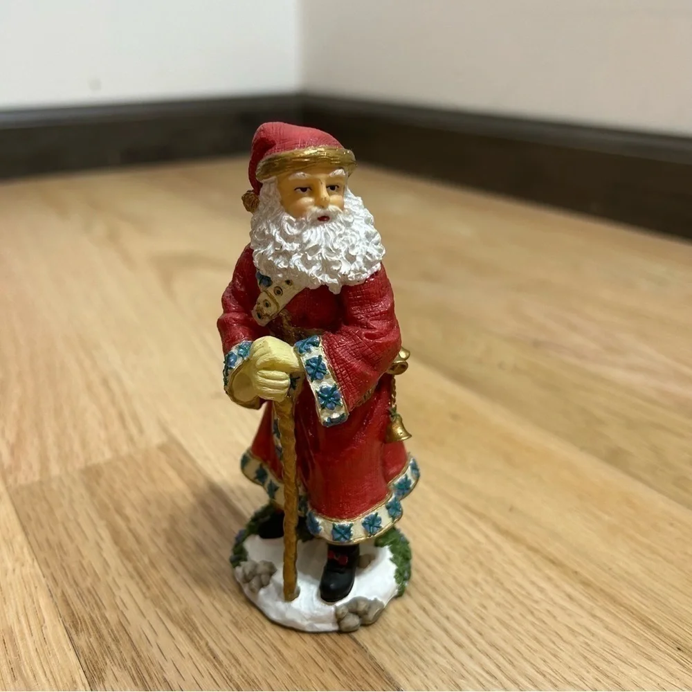 Vintage International Santa Claus Collection Italy Ceramic Figure Christmas